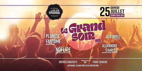 LE GRAND SOIR 2026@LE CLUB \u00c9PH\u00c9M\u00c8RE