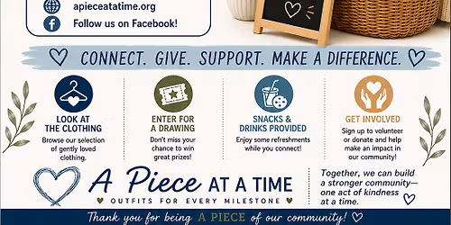 A Piece at a Time-Community Connection Event