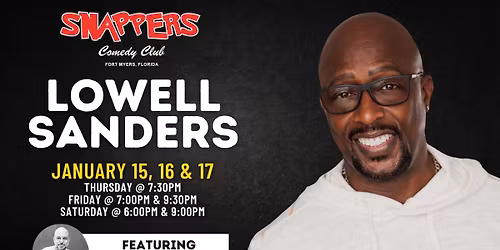 Lowell Sanders Comedy Show