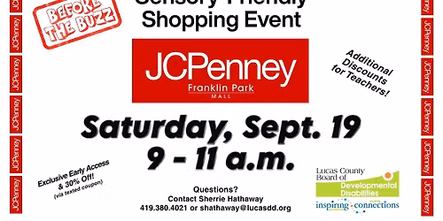Sensory-Friendly Shopping Event