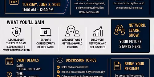 Conversation with ISSO engineer Garran Davis & Cyber Ops Lead Thomas Nguyen