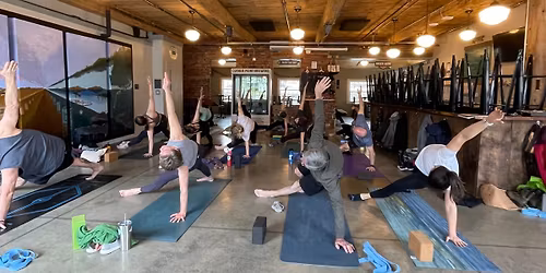 Beer Yoga at Corner Point