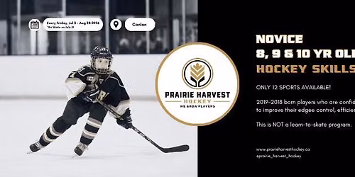 Novice 8, 9 & 10Yr Olds Hockey Skills & Drills