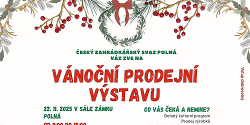 V\u00e1no\u010dn\u00ed prodejn\u00ed v\u00fdstava