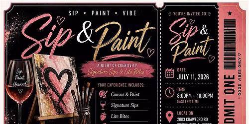 Sip, Paint & Vibe
