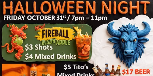 \ud83d\udc7b Blue Bull's Halloween Night \ud83d\udd77\ufe0f