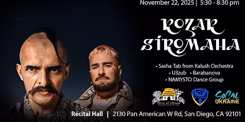 KOZAK SIROMAHA Live in San Diego
