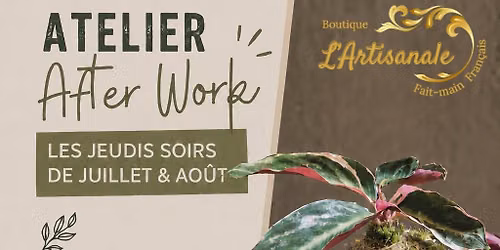 Atelier AfterWork Kokedama