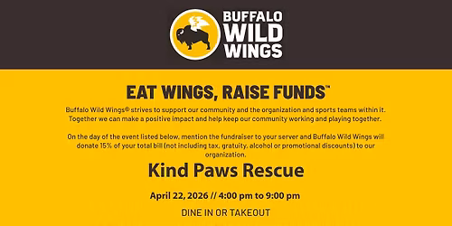 Eat Wings & Raise Funds