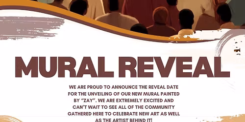 Mural Reveal of Zay Art