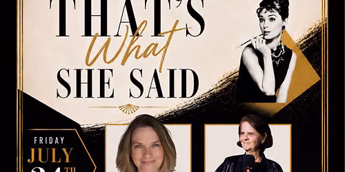 That\u2019s What She Said at Cristy B\u2019s