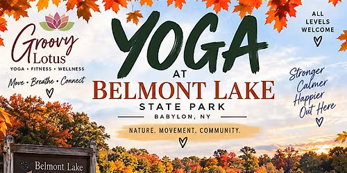 Autumn Themed Belmont Park Yoga