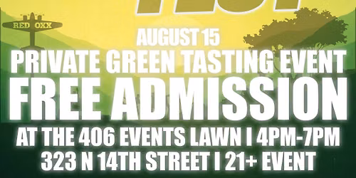FREE Yellowstone GreenFest Private Tasting Event at the 406 Event Lawn (21+ strict)