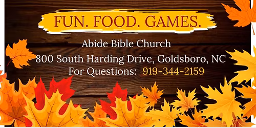 Harvest Festival: Family Fun Day