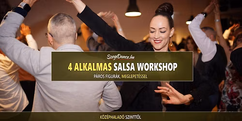 Salsa workshop sorozat - P\u00e1ros figur\u00e1k meglepet\u00e9ssel