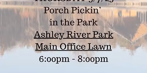 Run River Run TRIO @ Ashley River Park Summerville