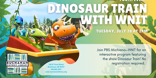 Dinosaur Train with WNIT