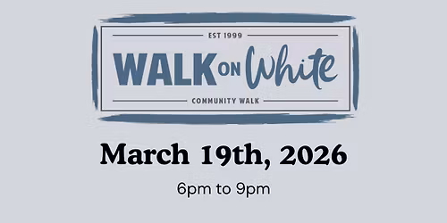 March's Walk On White