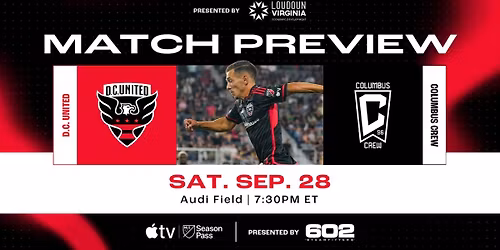 DC United at Columbus Crew at ScottsMiracle-Gro Field