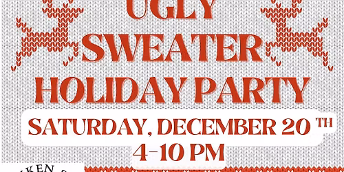 Ugly Sweater Holiday Party at Sunken Ship