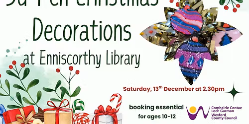 3D-Pen Christmas Decorations