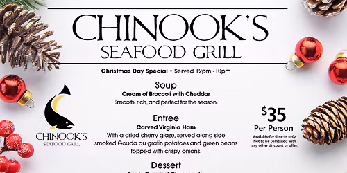 Chinook's Seafood Grill Christmas Special