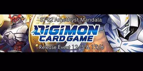 Digimon ST-22 Release Event