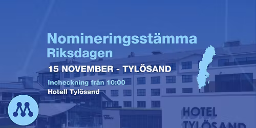 Nomineringsst\u00e4mma f\u00f6r riksdagsvalet 2026