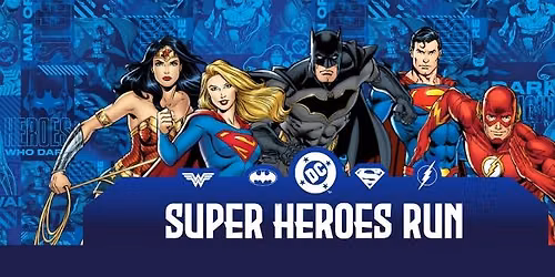 DC Super Heroes Run - Kings Beach, Port Elizabeth