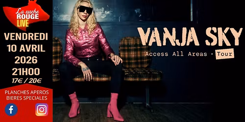 CONCERT EXCEPTIONNEL - VANJA SKY [CROATIE] (blues-rock) - La Vache Rouge LIVE