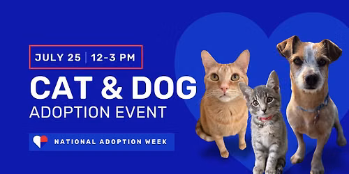 Cat and Dog Adoption Event at PetSmart