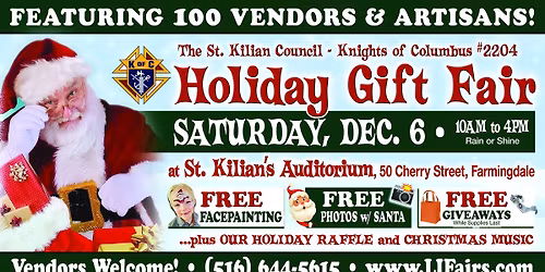 St. Kilian\u2019s Annual Holiday Gift Fair