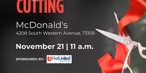 Grand Opening & Ribbon Cutting for McDonalds