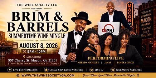 Brim & Barrels Summertime Wine Mingle