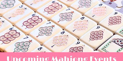October Mahjong Events 