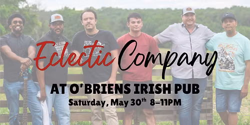 Eclectic Company at O\u2019Briens Irish Pub