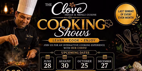 Live Cooking Show at The Clove