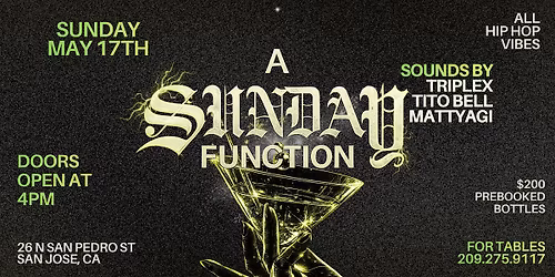 A Sunday Function
