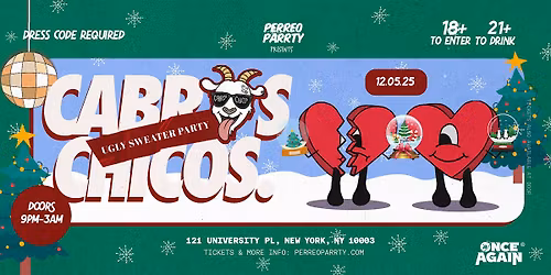 Cabros Chicos - Ugly Sweater Party | (18+)