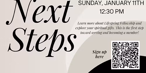 Next Steps Class