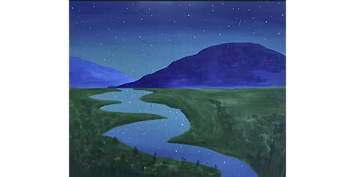 Calm River Under Stars - Paint and Sip in Sacramento | Classpop!\u2122