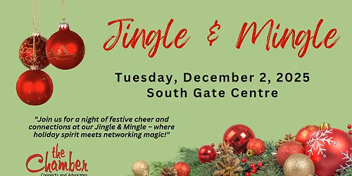 Jingle & Mingle - Where holiday spirit meets networking magic