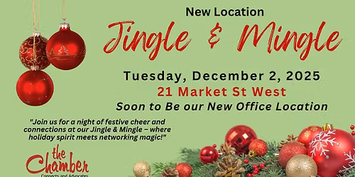 Jingle & Mingle - Where holiday spirit meets networking magic