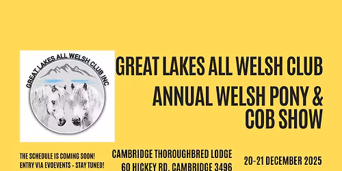 GLAWC Annual Welsh Pony & Cob Show