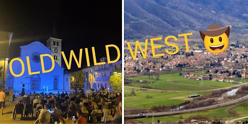 SABATO 5 SETTEMBRE NOTTE AZZURRA Festa Patronale Sant' Antonino di Susa @ OLD WILD WEST