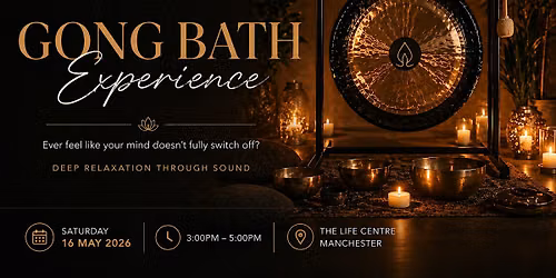 Sacred Lounge: Gong Bath and Mantra Meditation