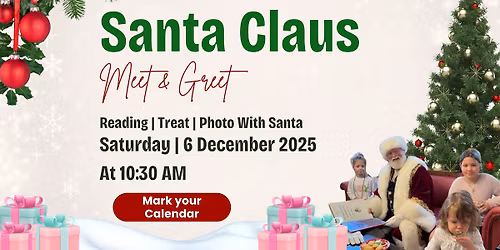 Reading with Santa Claus