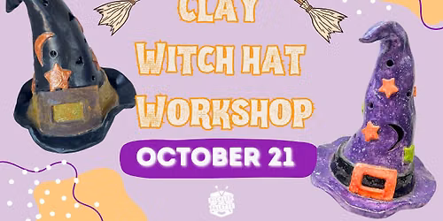 \u2728Clay Witch Hat Workshop \u2728
