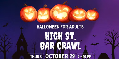 Halloween High St. Bar Crawl