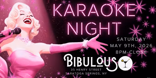 Saratoga Pride Karaoke Night at Bibulous